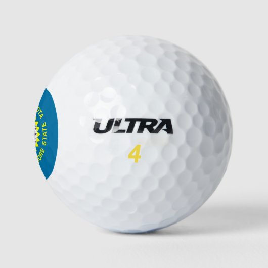 Wilson Golf Ball met vlag van South Dakota Golfballen (Logo)