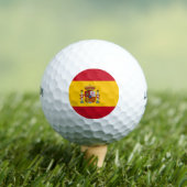 Wilson Golf Ball met vlag van Spanje Golfballen (Insitu Shirt)