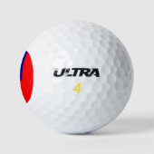 Wilson Golf Ball met vlag van Taiwan Golfballen (Logo)