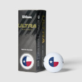 Wilson Golf Ball met vlag van Texas Golfballen (Verpakking)