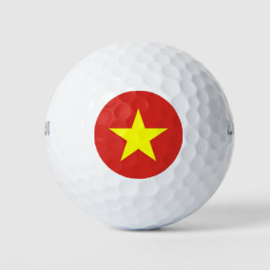 Wilson Golf Ball met vlag van Vietnam Golfballen