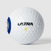 Wilson Golf Ball met vlag van Virginia Golfballen (Logo)