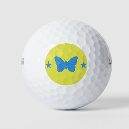 Wilson Golf Ball with flag of Bady Bassit Golfballen (Voorkant)