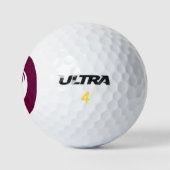 Wilson Golf Ball with flag of Phoenix City Golfballen (Logo)
