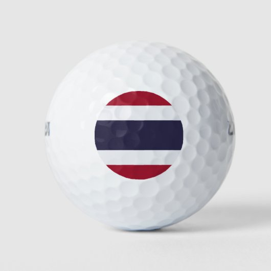 Wilson Golf Ball with flag of Thailand Golfballen (Voorkant)