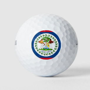 Wilson golfbal met vlag van Belize Golfballen