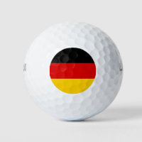 Wilson golfbal met vlag van Duitsland