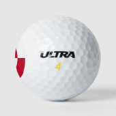 Wilson golfbal met vlag van Groenland Golfballen (Logo)
