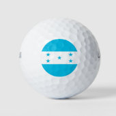 Wilson golfbal met vlag van Honduras Golfballen (Voorkant)