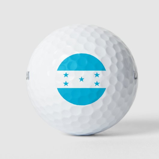 Wilson golfbal met vlag van Honduras Golfballen (Voorkant)