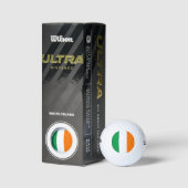 Wilson golfbal met vlag van Ierland Golfballen (Verpakking)