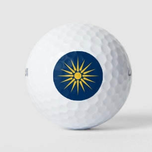 Wilson-golfbal met vlag van Macedonië, Griekenland Golfballen