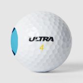Wilson-golfbal met vlag van Minnesota, VS Golfballen (Logo)