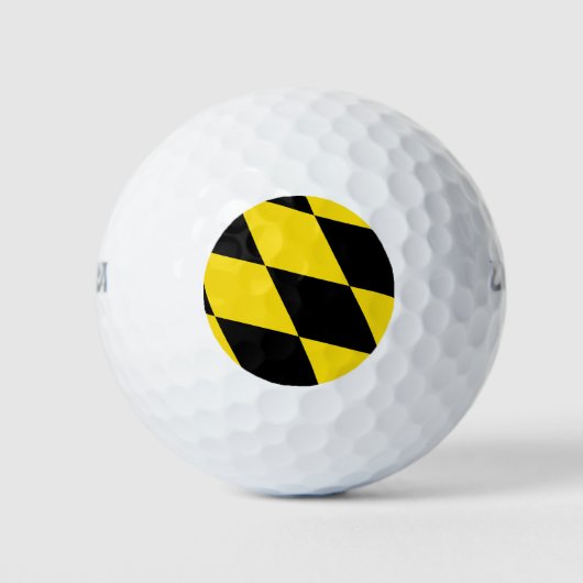 Wilson golfbal met vlag van München Golfballen (Voorkant)