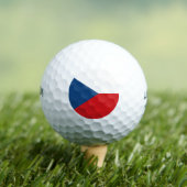 Wilson golfbal met vlag van Tsjechië Golfballen (Insitu Shirt)