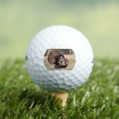 Wilson golfballen met een Tom Turkije (Insitu Shirt)