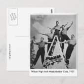 Wilson High Anti-Masturbation Cl... Briefkaart (Voorkant / Achterkant)