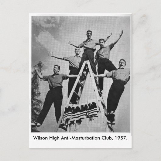 Wilson High Anti-Masturbation Cl... Briefkaart (Voorkant)