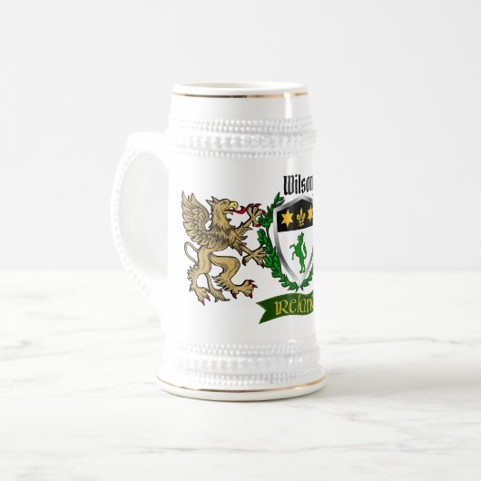 Wilson Irish Shield Bierpul (Voorkant links)