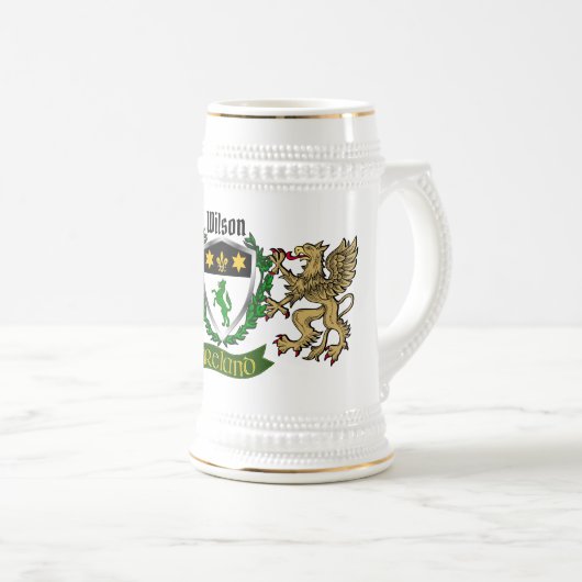 Wilson Irish Shield Bierpul (Voorkant rechts)