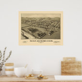 Wilson & Mendelssohn, PA Panoramic Map - 1902 Poster (Keuken)