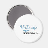 Wilson North Carolina City Classic Magneet (Voorkant / Achterkant)