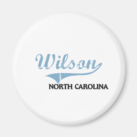 Wilson North Carolina City Classic Magneet (Voorkant)