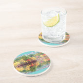 Wilson Pond Island Zandsteen Onderzetter (Zijkant)