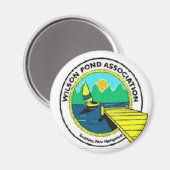 Wilson Pond Logo Magnet (Voorkant / Achterkant)