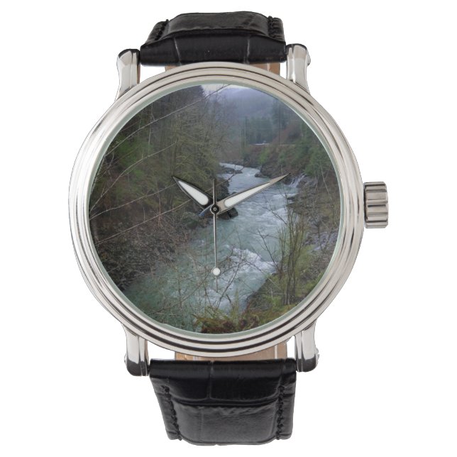 Wilson River, OR Horloge (Voorkant)