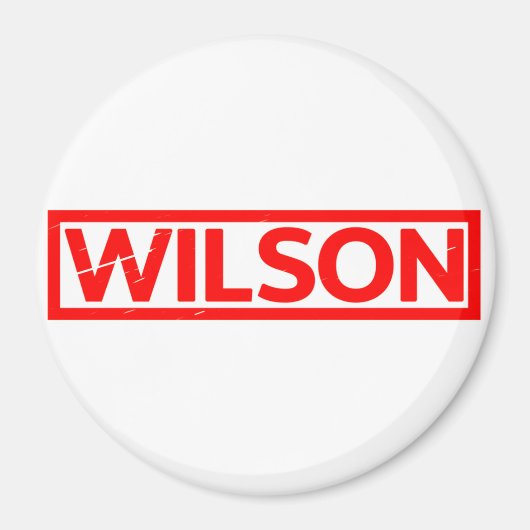 Wilson Stamp Magneet (Voorkant)