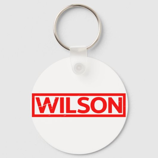 Wilson Stamp Sleutelhanger (Voorkant)