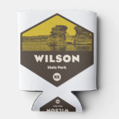 Wilson State Park Kansas Blikjeskoeler (Achterkant)