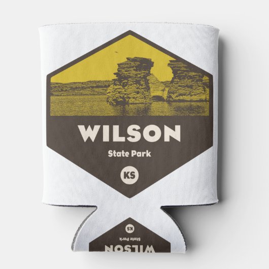 Wilson State Park Kansas Blikjeskoeler (Achterkant)