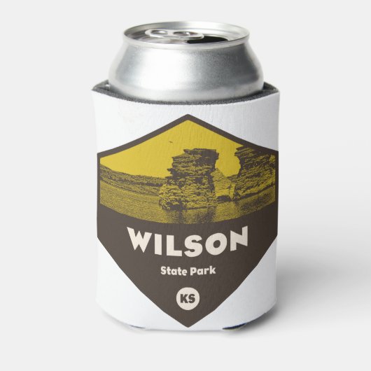 Wilson State Park Kansas Blikjeskoeler (Blikje Achterkant)