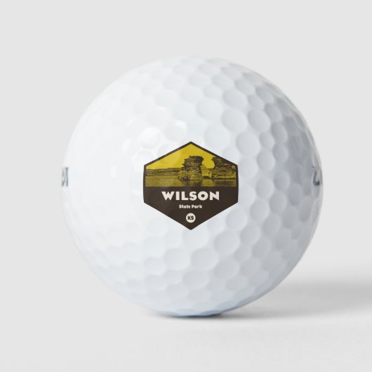 Wilson State Park Kansas Golfballen (Voorkant)