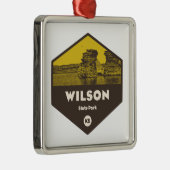 Wilson State Park Kansas Metalen Ornament (Rechts)