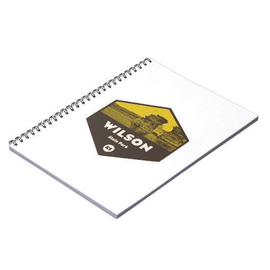 Wilson State Park Kansas Notitieboek (Linkerzijde)