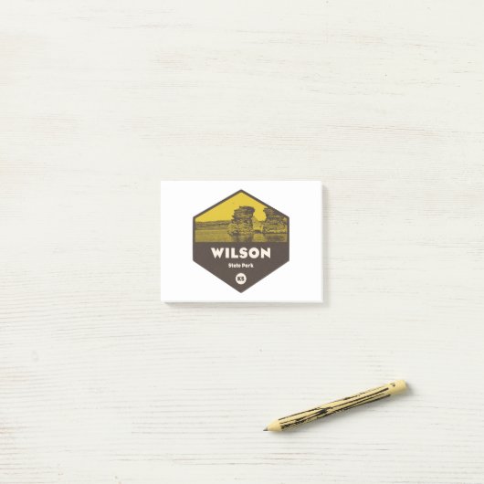 Wilson State Park Kansas Post-it® Notes (Op bureau)