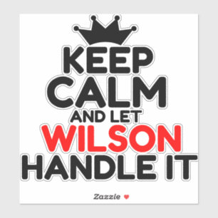 WILSON STICKER