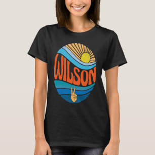 Wilson  Sunset Wilson Groovy Tie Dye T-shirt