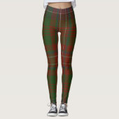 Wilson Tartan Clan Plaid Leggings (Voorkant)