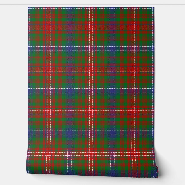 Wilson Tartan Plaid Schotse clan Behang (Afrollen)