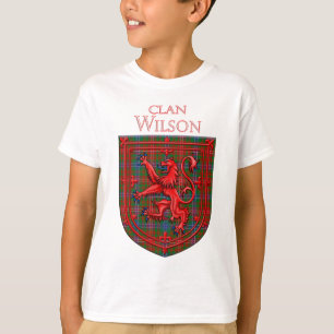 Wilson Tartan Scottish Play Lion Rampant T-shirt