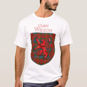 Wilson Tartan Scottish Play Lion Rampant T-shirt (Voorkant)