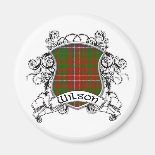 Wilson Tartan Shield Magneet (Voorkant)