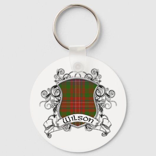 Wilson Tartan Shield Sleutelhanger (Voorkant)