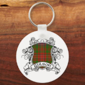 Wilson Tartan Shield Sleutelhanger (Voorkant)