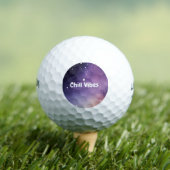 Wilson Ultra Distance Golf Ball-Chill Vibes Design Golfballen (Insitu Shirt)