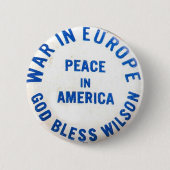 Wilson voor President - Button (Voorkant)